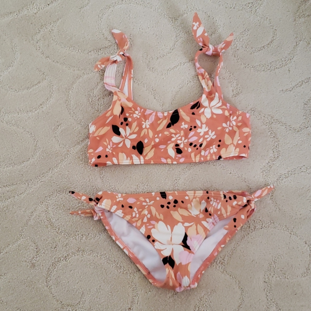 Billabong coral 2 piece swimsuit